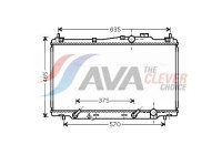 Kylare, motorkylning HD2205 Ava Quality Cooling