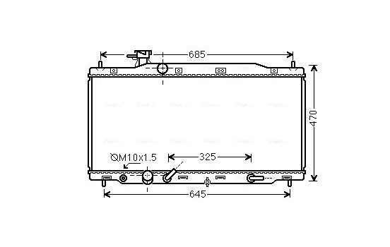 Kylare, motorkylning HD2226 Ava Quality Cooling
