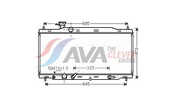 Kylare, motorkylning HD2226 Ava Quality Cooling