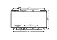 Kylare, motorkylning HD2269 Ava Quality Cooling