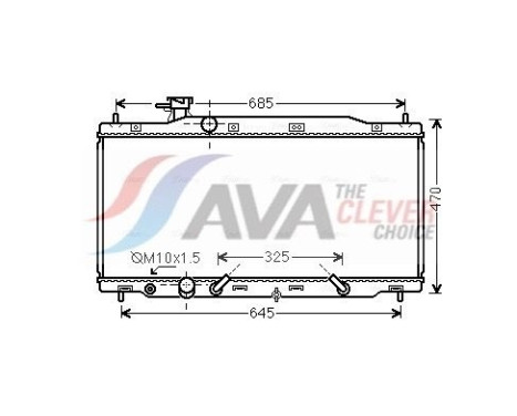 Kylare, motorkylning HD2269 Ava Quality Cooling
