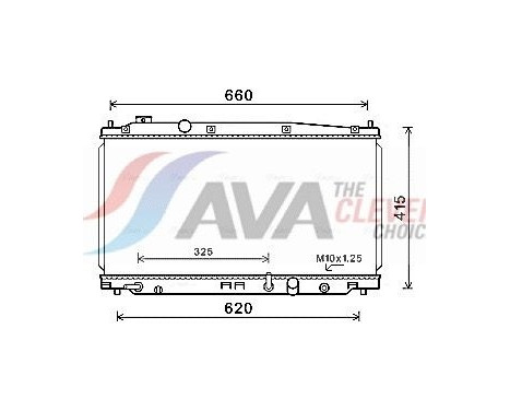 Kylare, motorkylning HD2277 Ava Quality Cooling