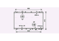 Kylare, motorkylning HD2315 Ava Quality Cooling