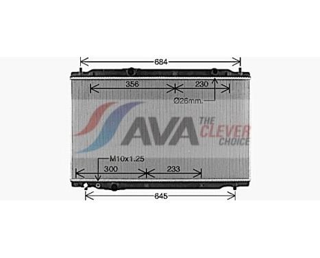 Kylare, motorkylning HD2334 Ava Quality Cooling