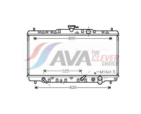 Kylare, motorkylning HDA2053 Ava Quality Cooling