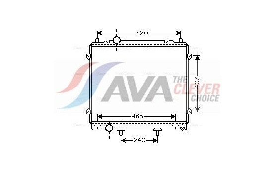 Kylare, motorkylning HY2162 Ava Quality Cooling