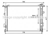 Kylare, motorkylning HY2286 Ava Quality Cooling