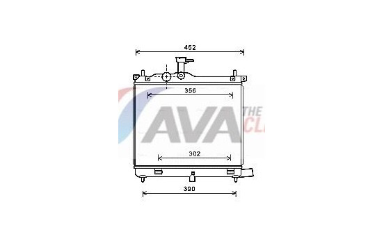 Kylare, motorkylning HY2290 Ava Quality Cooling