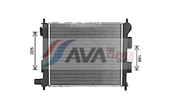 Kylare, motorkylning HY2578 Ava Quality Cooling