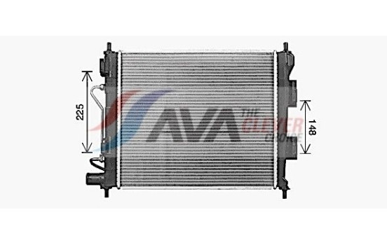 Kylare, motorkylning HY2589 Ava Quality Cooling