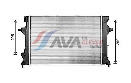 Kylare, motorkylning HY2595 Ava Quality Cooling