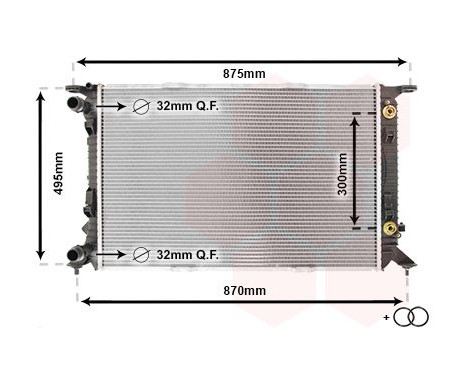 Kylare, motorkylning *** IR PLUS *** 03002293 International Radiators Plus, bild 2