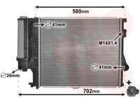 Kylare, motorkylning *** IR PLUS *** 06002186 International Radiators Plus