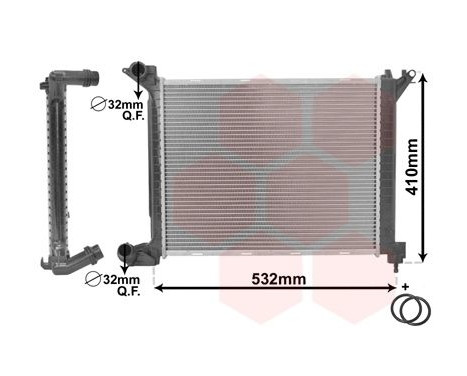 Kylare, motorkylning *** IR PLUS *** 06002263 International Radiators Plus