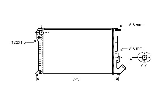 Kylare, motorkylning *** IR PLUS *** 09002153 International Radiators Plus, bild 2