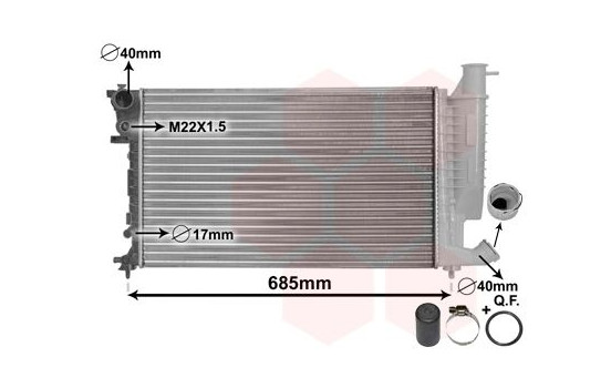 Kylare, motorkylning *** IR PLUS *** 09002157 International Radiators Plus, bild 3