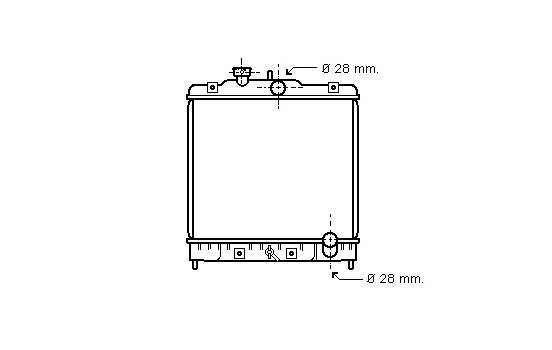 Kylare, motorkylning *** IR PLUS *** 25002031 International Radiators Plus, bild 2