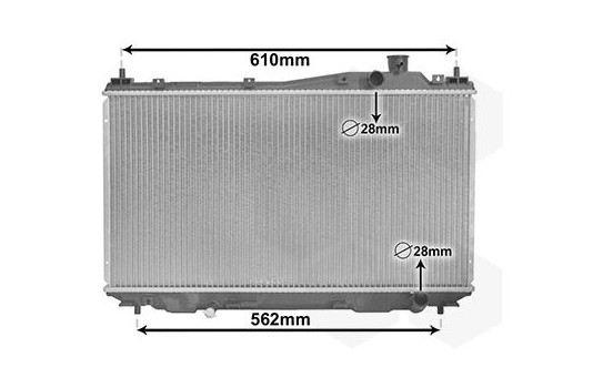 Kylare, motorkylning *** IR PLUS *** 25002113 International Radiators Plus, bild 3