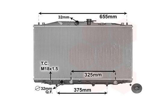 Kylare, motorkylning *** IR PLUS *** 25002177 International Radiators Plus, bild 2