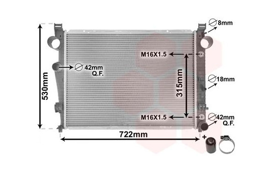 Kylare, motorkylning *** IR PLUS *** 30002301 International Radiators Plus, bild 3