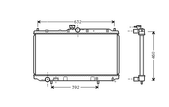 Kylare, motorkylning *** IR PLUS *** 32002142 International Radiators Plus