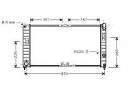 Kylare, motorkylning *** IR PLUS *** 37002285 International Radiators Plus
