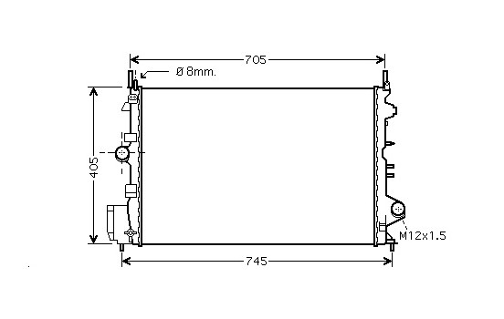 Kylare, motorkylning *** IR PLUS *** 37002462 International Radiators Plus