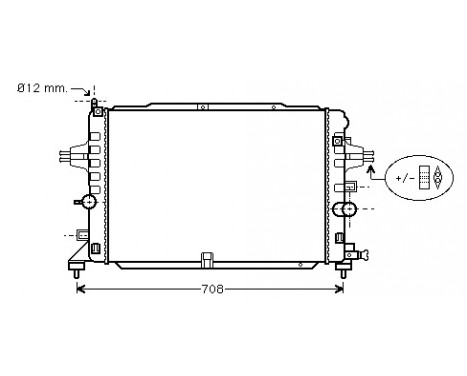 Kylare, motorkylning *** IR PLUS *** 37002490 International Radiators Plus