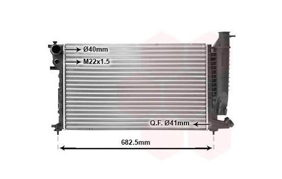 Kylare, motorkylning *** IR PLUS *** 40002148 International Radiators Plus, bild 2