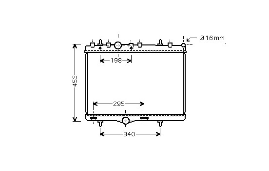 Kylare, motorkylning *** IR PLUS *** 40002255 International Radiators Plus
