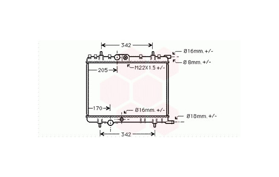 Kylare, motorkylning *** IR PLUS *** 40002300 International Radiators Plus, bild 2