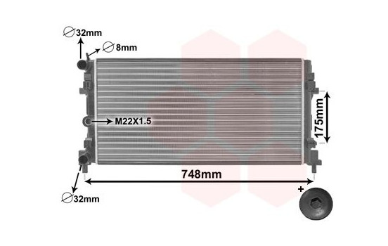 Kylare, motorkylning *** IR PLUS *** 49002037 International Radiators Plus, bild 2