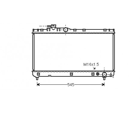 Kylare, motorkylning *** IR PLUS *** 53002200 International Radiators Plus