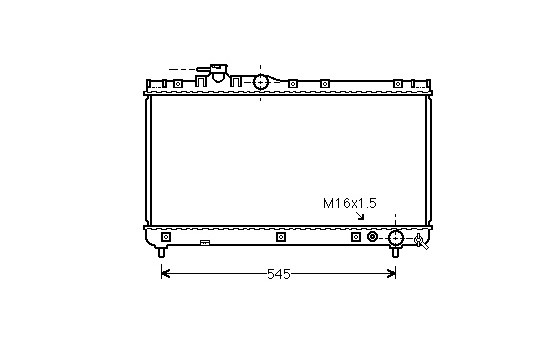 Kylare, motorkylning *** IR PLUS *** 53002200 International Radiators Plus