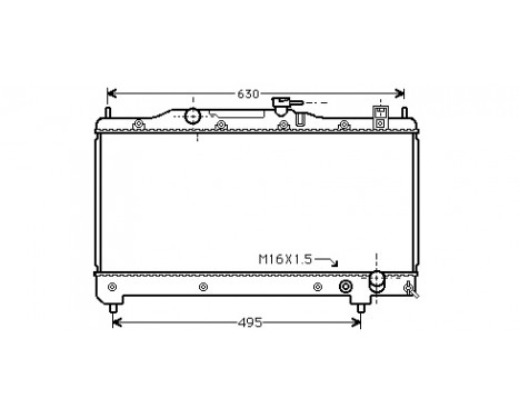 Kylare, motorkylning *** IR PLUS *** 53002239 International Radiators Plus