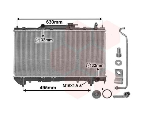 Kylare, motorkylning *** IR PLUS *** 53002240 International Radiators Plus, bild 2