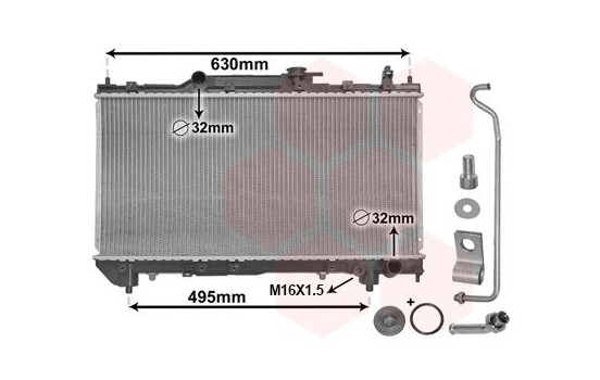 Kylare, motorkylning *** IR PLUS *** 53002240 International Radiators Plus, bild 2