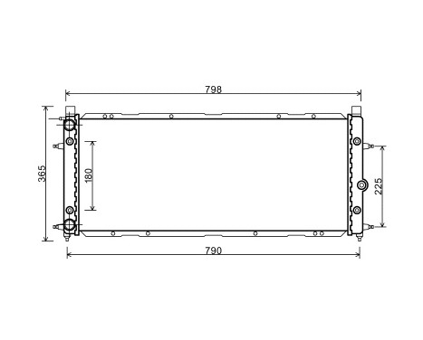 Kylare, motorkylning *** IR PLUS *** 58002094 International Radiators Plus