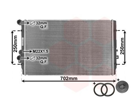 Kylare, motorkylning *** IR PLUS *** 58002193 International Radiators Plus, bild 3