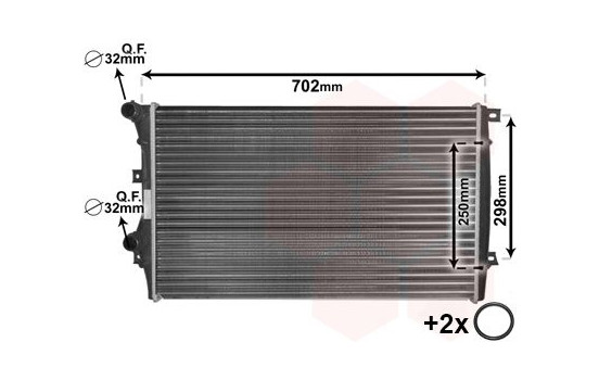 Kylare, motorkylning *** IR PLUS *** 58012206 International Radiators Plus, bild 2