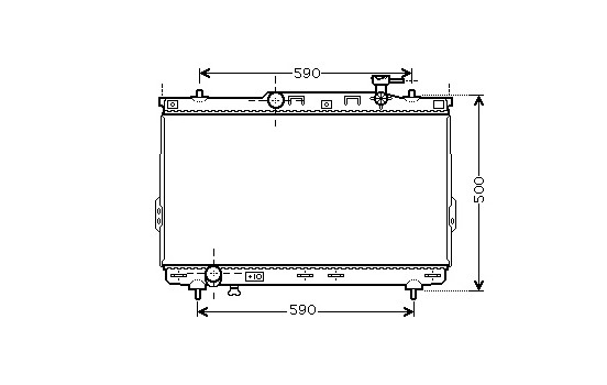 Kylare, motorkylning *** IR PLUS *** 82002109 International Radiators Plus, bild 2