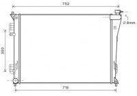 Kylare, motorkylning *** IR PLUS *** 82002304 International Radiators Plus