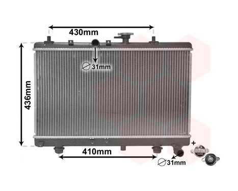 Kylare, motorkylning *** IR PLUS *** 83002054 International Radiators Plus, bild 3