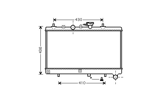 Kylare, motorkylning *** IR PLUS *** 83002054 International Radiators Plus