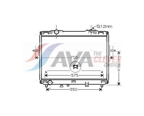Kylare, motorkylning KA2126 Ava Quality Cooling