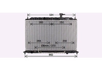 Kylare, motorkylning KA2300 Ava Quality Cooling