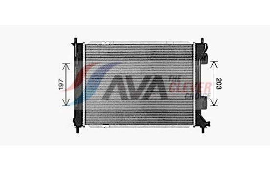 Kylare, motorkylning KA2328 Ava Quality Cooling