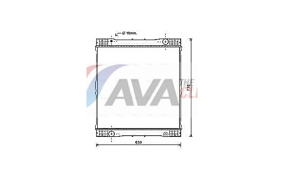 Kylare, motorkylning ME2261N Ava Quality Cooling