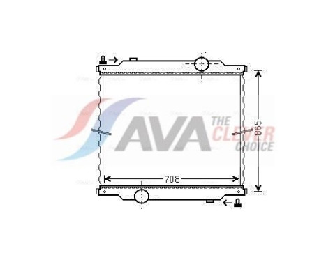 Kylare, motorkylning MN2054N Ava Quality Cooling