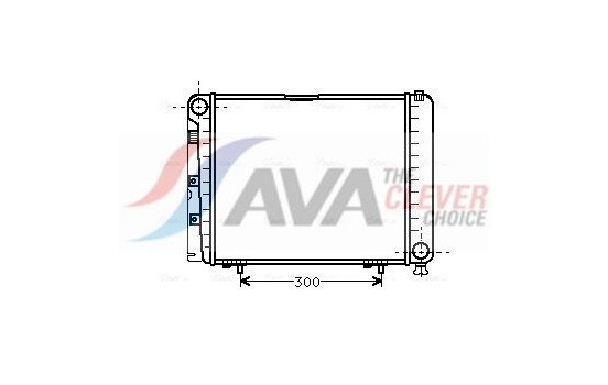 Kylare, motorkylning MS2079 Ava Quality Cooling